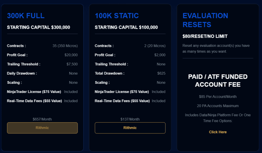 apex trader funding account plans 3 of 3