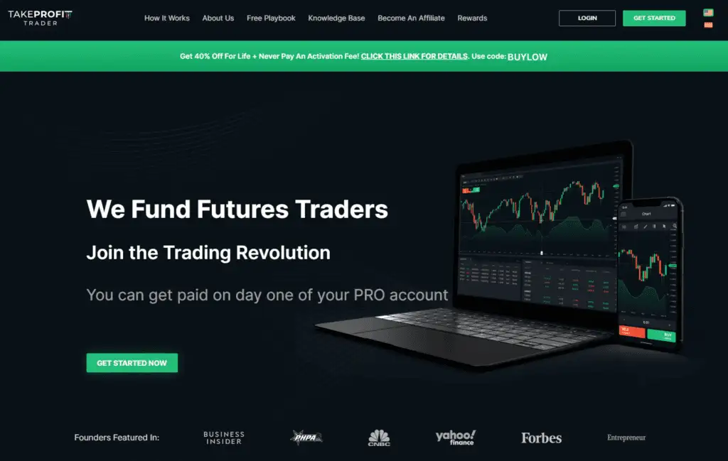 takeprofit trader review banner image