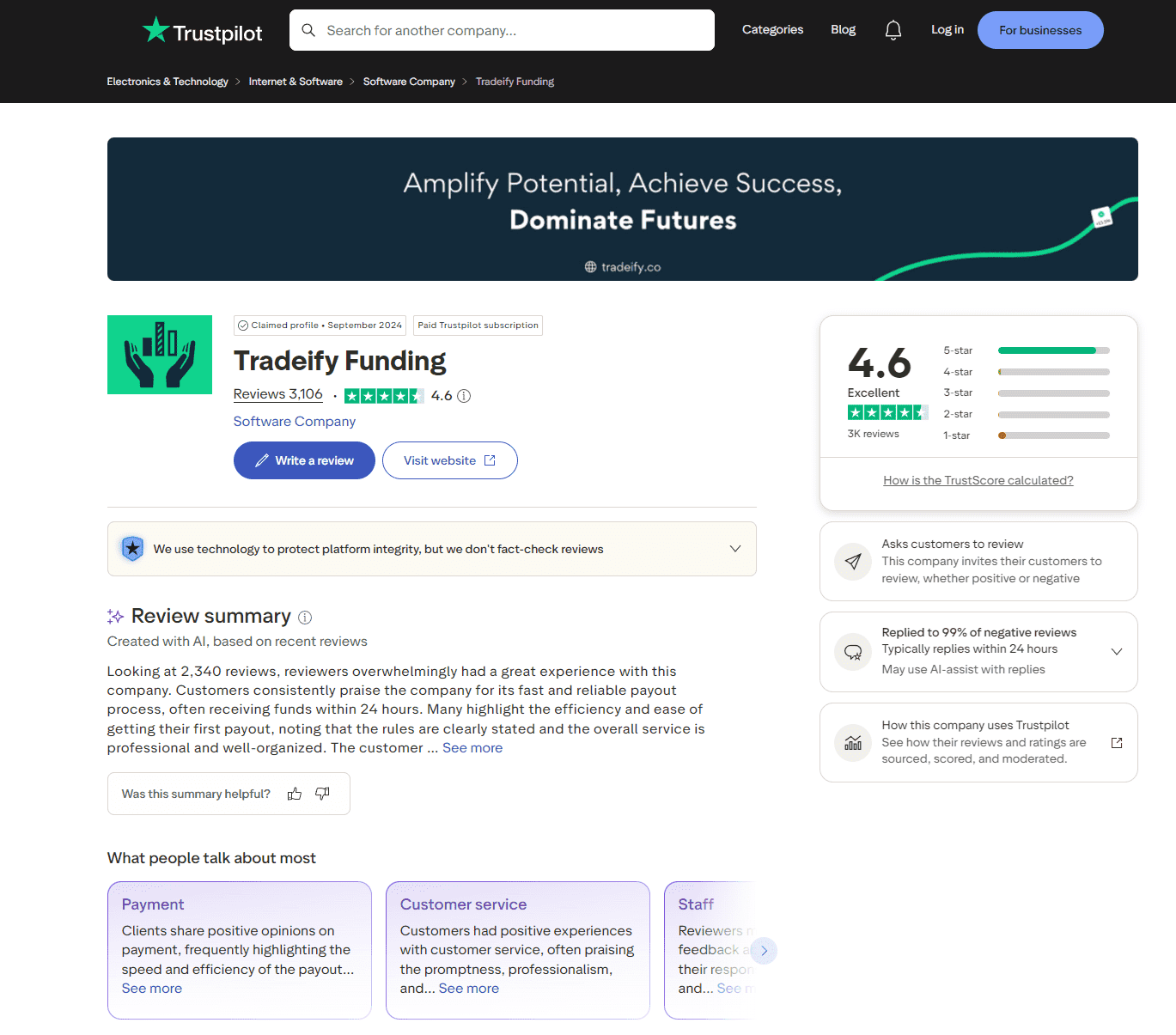 tradeify reviews
